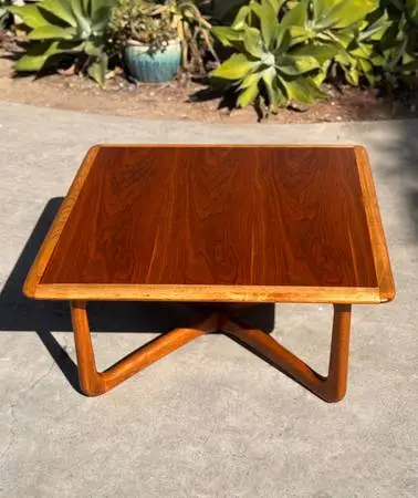 Vintage LANE Perception Acclaim Refinished Mid Century Coffee Table