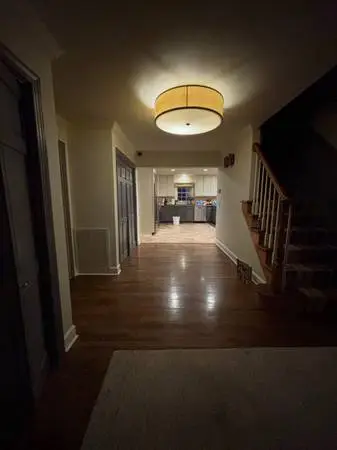 Linen Gold Drum Flush Mount Light Fixture 24” Diameter