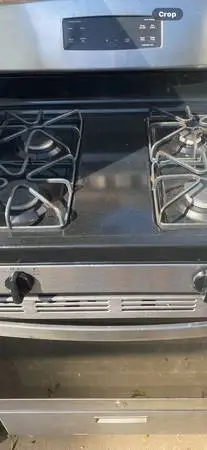 GE gas stove delivered