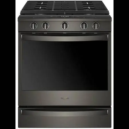WHIRLPOOL 30 BS SLIDE IN GAS RANGE (OUT OF BOX)