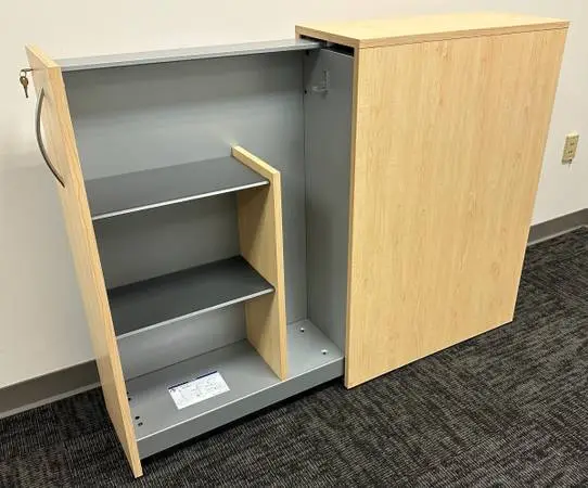 NEW Lot of 13 SteelCase Pullout Storage Towers Lockable Security