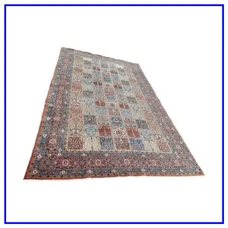 7ft 1in × 11ft 7in Iranian Bakhtiari Tree Of Life Hand Woven Area Rug