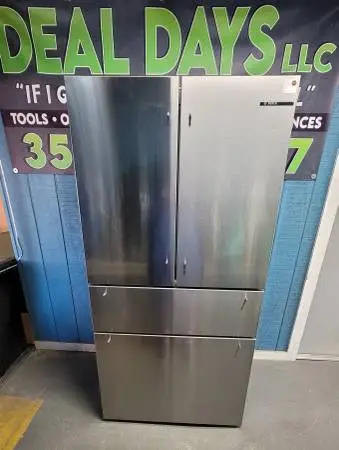 Bosch 800 Series 4-Door French Door Smart Refrigerator w/ Ice & Water