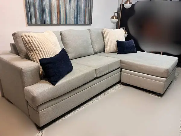 (+Delivery Opt.) Comfortable / Soft L-Shaped Sectional by Living Space