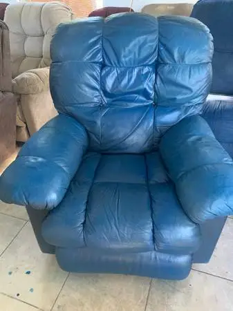 Leather Recliner in Excellent Condition-LAZBOY
