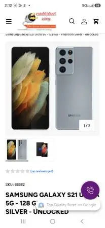 Samsung  s21 ultra cell phone unlocked