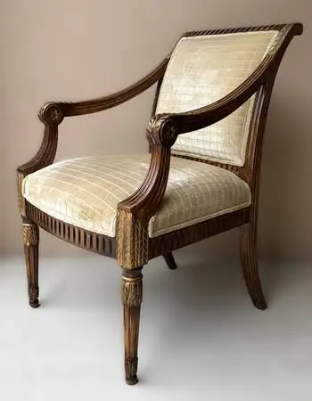 Accent Medallion Armchair by Sally Sirkin Lewis