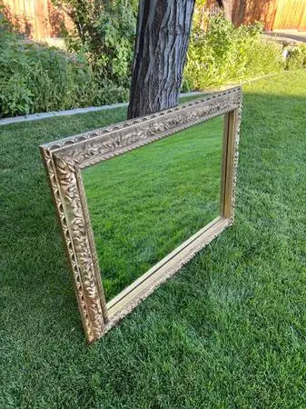 Ornate Gold Mirror