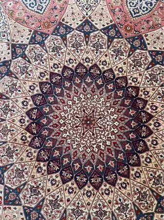 BRAND NEW (Round) Tabriz Oriental Persian New Rug/Carpet handmade