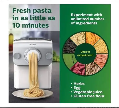 Automatic Pasta & Noodle Maker >> Fully Automatic by Philips