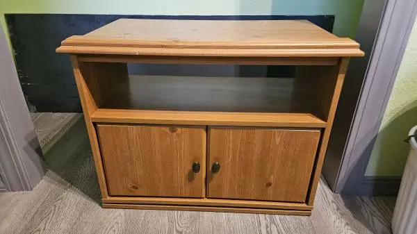 Tan TV Cabinet