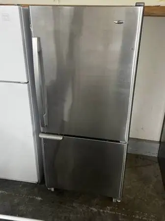 29.5 Wide - Amana Refrigerator - Stainless Steel