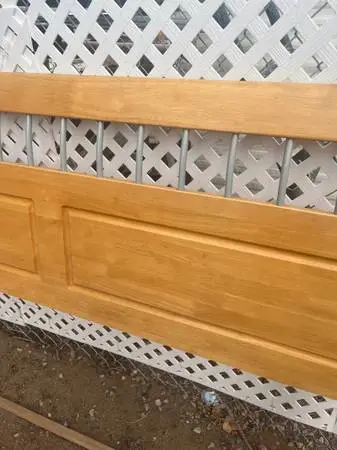Queen size Headboard and footboard Solid Wood