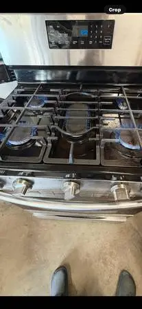 Ge gas stove delivered