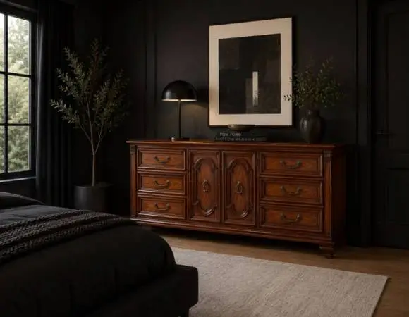 Broyhill premier solid dresser