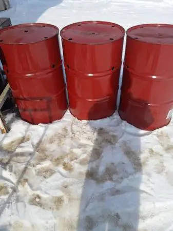 barrel / drum for burning and storage