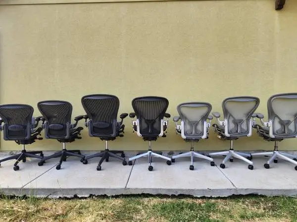 Herman Miller aeron (size ABC) ofifce chair /fully loaded /posture fit lumbar