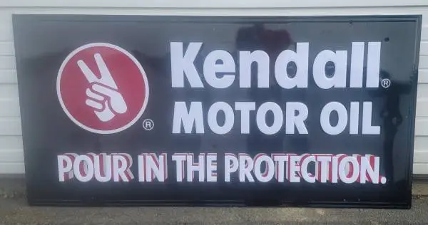 KENDALL MOTOR OIL Sign