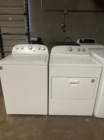 WHIRLPOOL WASHER AND ELECTRIC DRYER
