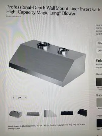 42 VENT-A-HOOD INSERT - NEW!!!