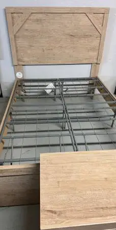 Full Size Bed and Nightstand