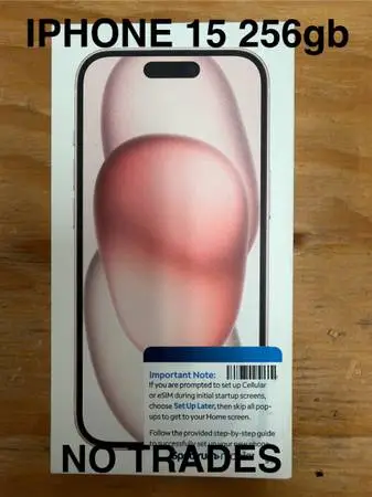 IPHONE 15 256gb UNLOCKED