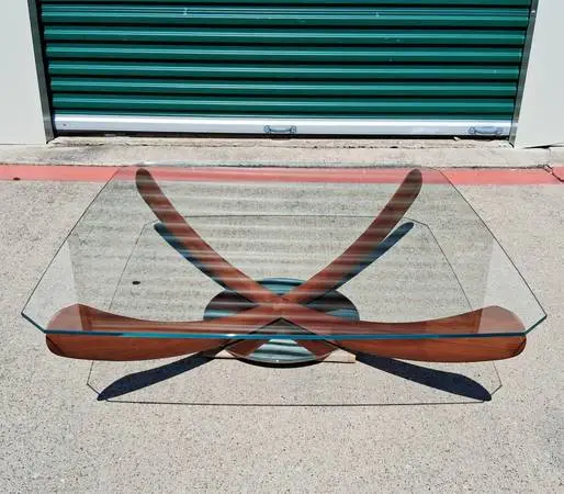 MID CENTURY MODERN MCM INSPIRED ELICA COCKTAIL TABLE - RARE