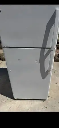 GE refrigerator delivered