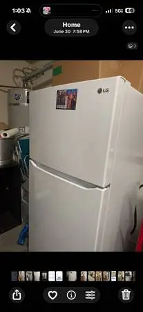 LG Fridge  Lightly Used