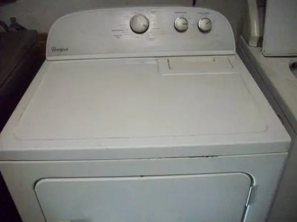 whirlpool gas dryer