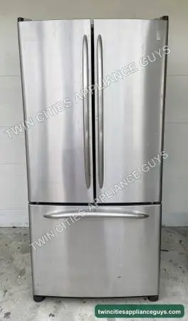 GE Profile 22.2 Cu Ft French-Door, Internal Water — Stainless — $400