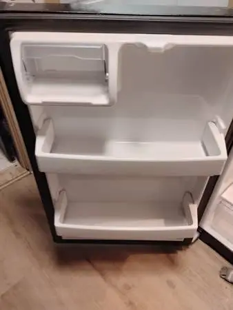 Black refrigerator