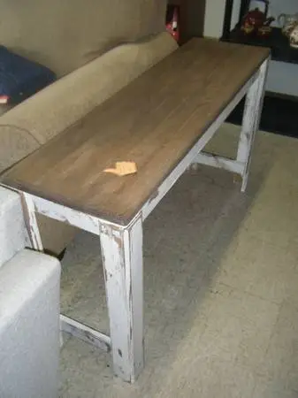 Refurbished Sofa Hall Table
