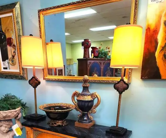Bassett Gold Mirror-27.5 x 40