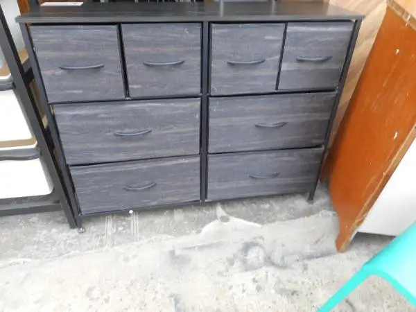 8 Drawer Dresser Fabric Drawers
