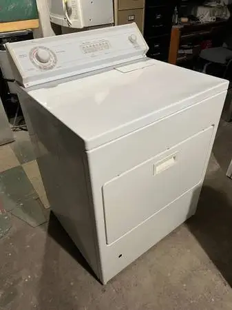 Refurbished gas dryer installed