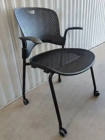 Herman Miller Caper rolling side chair