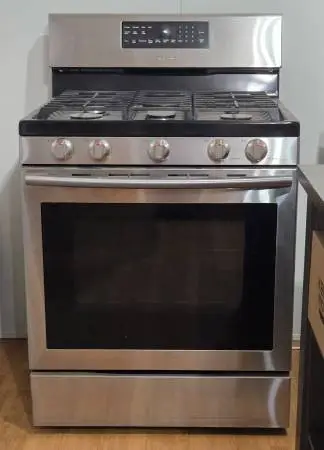 Samsung Gas Range Stainless Steel