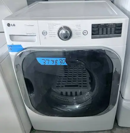 LG Steam Dryer Series  DLGX8001W 29 Inch 9.0 cu. ft. Gas Dryer , Steam