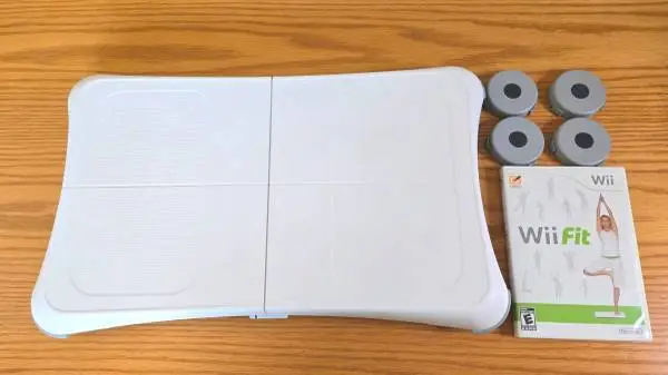 Nintendo Wii Fit Balance Board with Wii Fit Game + 4 Extra Feet