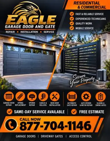 GARAGE DOOR & GATE REPAIR, SERVICE & INSTALLATION