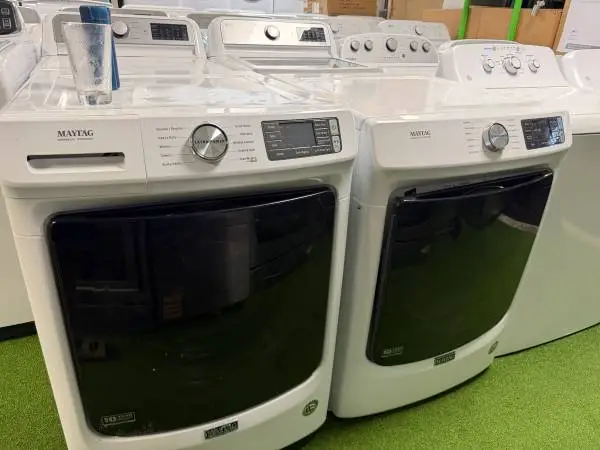 Maytag washer and dryer set frontloader set