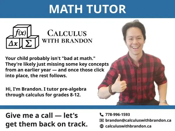 Helping students feel confident again -- MATH TUTOR