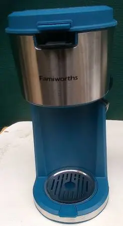 FAMIWORTHS COFFEE MAKER LIKE NEW CLEAN PAID $30 SELL $15 OBO OR TRADE