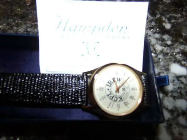 IBEW/KCPL Hampden Watch (NOS in original box)