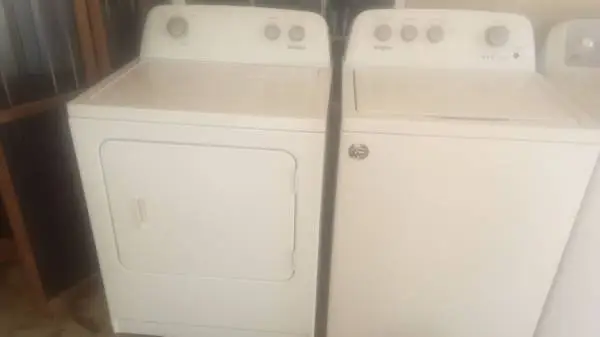 Whirlpool washer & dryer with warranty