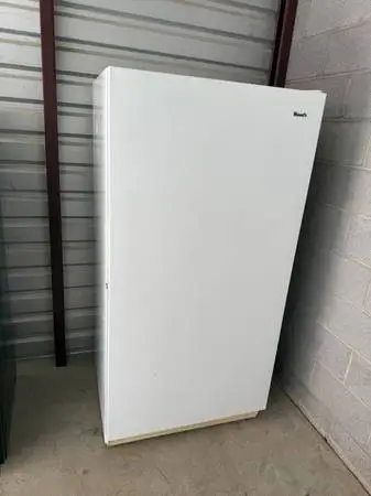 White Standing Freezer