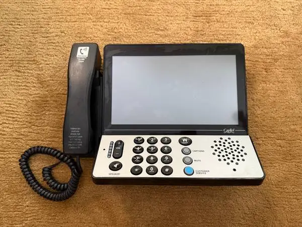 Hamilton CapTel 2400i Captioned Telephone Large Touch-Screen Captioned