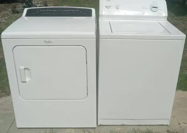 KENMORE WASHER AND  WHIRLPOOL ELECTRIC DRYER