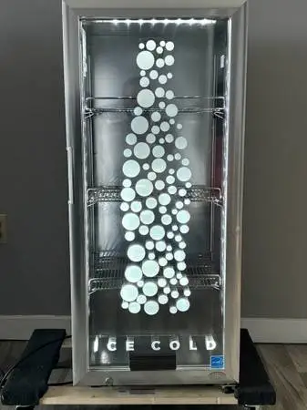 Coca-Cola Commercial fridge